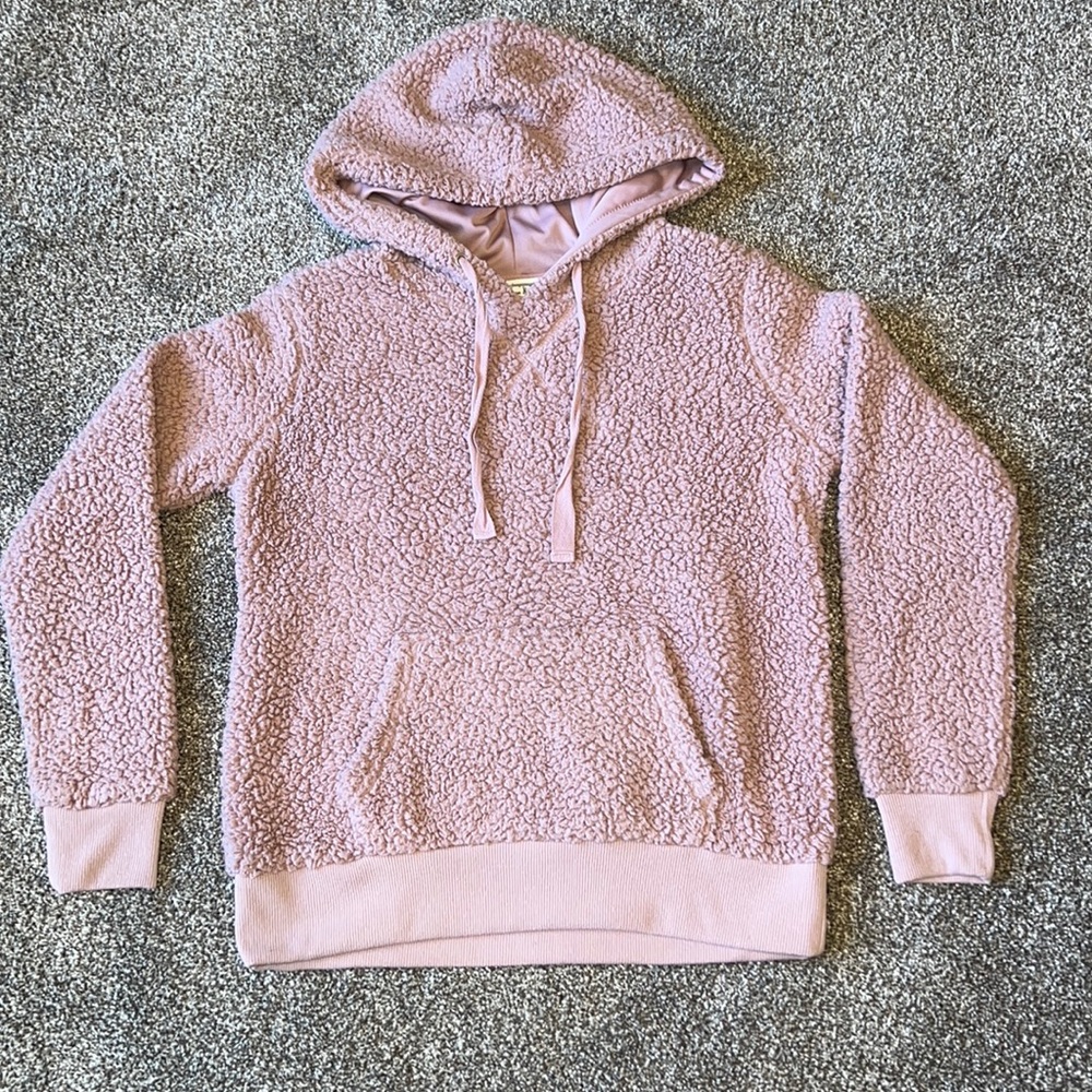Fuzzy hoodie
